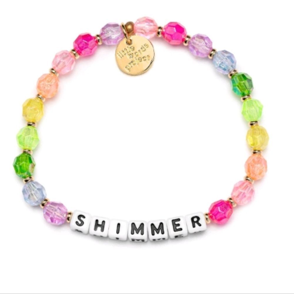 Little words Project Shimmer Beaded Bracelet